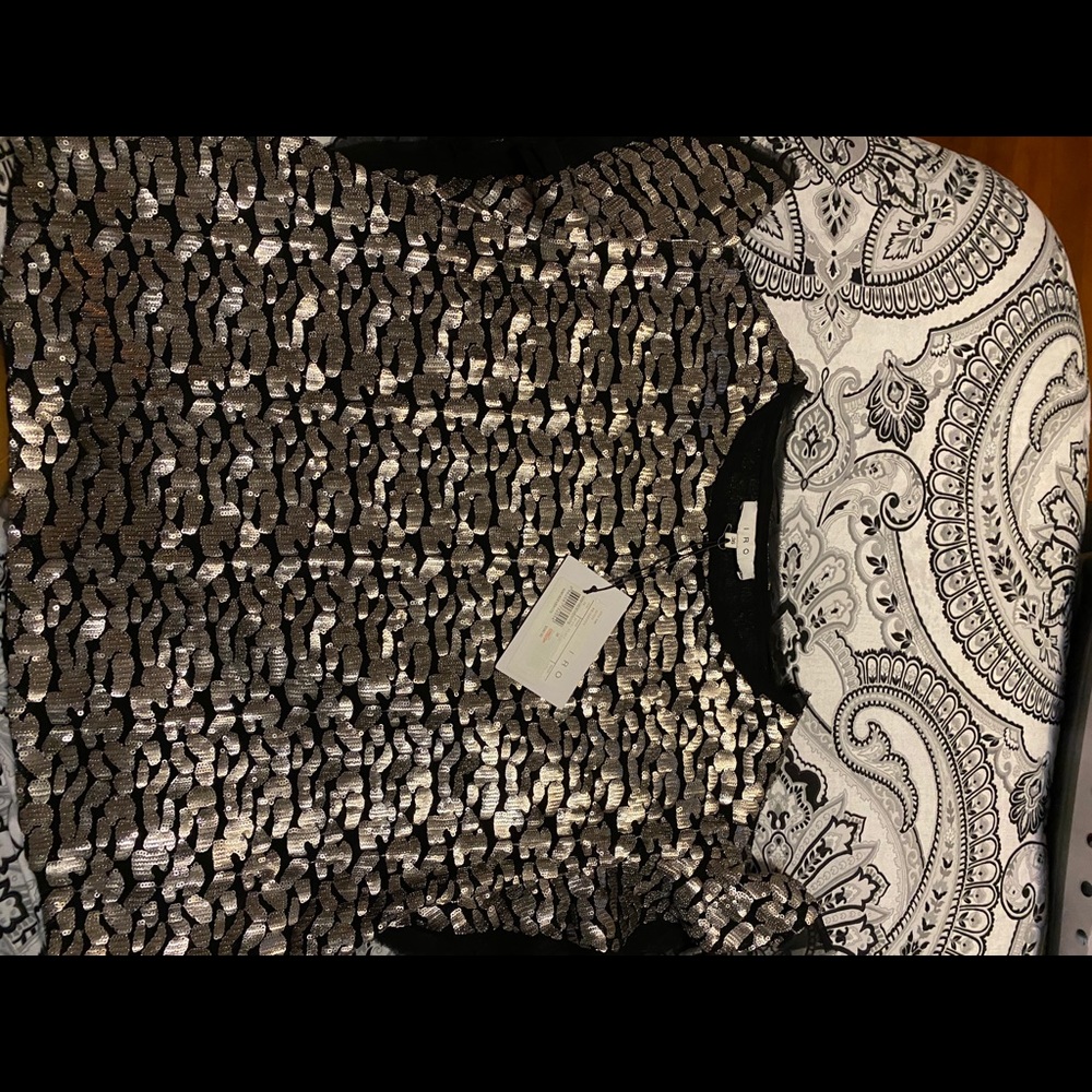 Iro sequence blouse. NWT size 36. - Picture 3 of 3